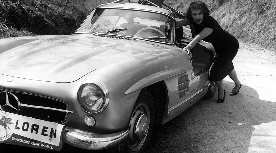 Mercedes 300sl sophia loren #5
