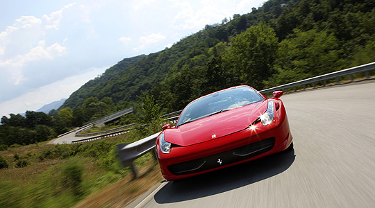 Ferrari 458 Italia Innenraum Und Fahraufnahmen Classic
