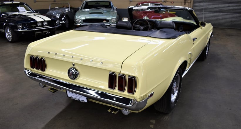 1969 Ford Mustang Gt 428 Cobra Jet Convertible Classic Driver Market