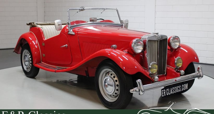 photo 1953 Mg Td Red 1953 mg td convertible 30 years in