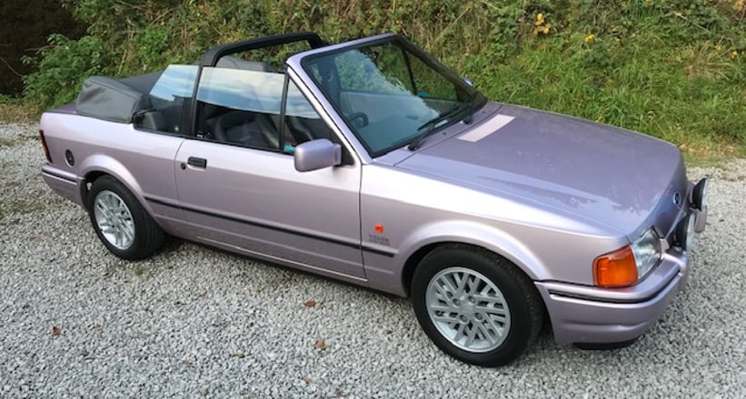 1989 Ford Escort Xr3i Cabriolet Classic Driver Market