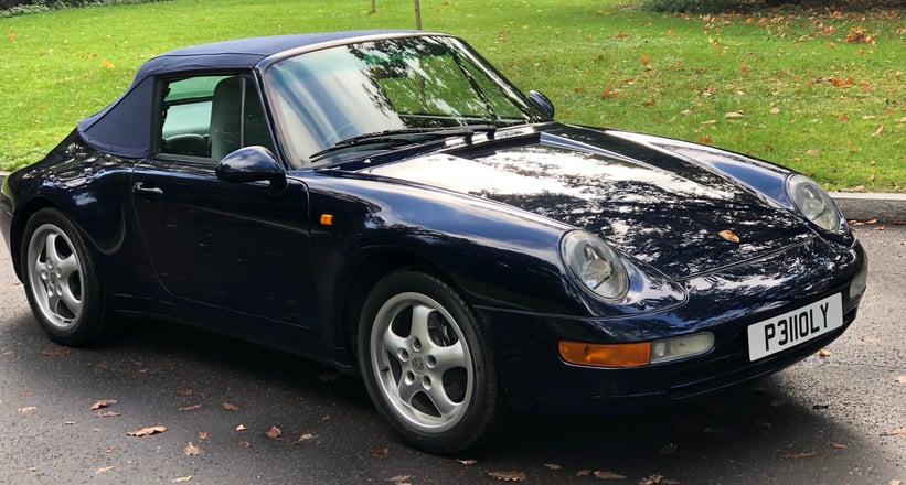 1997 Porsche 911 993 Carrera 2 Cabriolet Manual