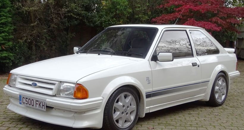 1986 Ford Escort Rs Turbo Classic Driver Market