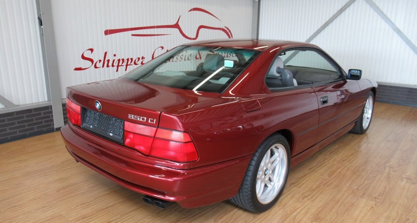 1992 Bmw 850 Ci With Just 66 000km Calypso Red