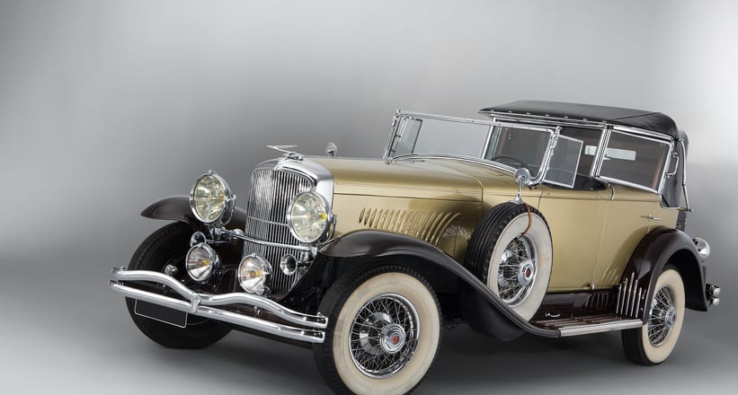 1929 Duesenberg Model J Special Torpedo Scaphandrier Par