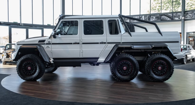 2014 Mercedes Benz G Class G 63 Amg 6x6 Brabus White White Exclusive Classic Driver Market