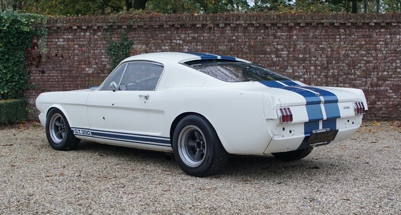 1966 Ford Mustang Gt 350 H Shelby Race Car Classic