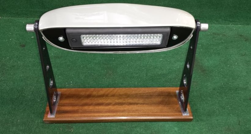 A Unique Aston Martin Db5 Desk Lamp Custom Made By Staff At The