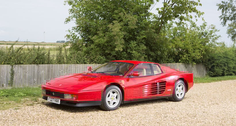19 Ferrari Testarossa Classic Driver Market