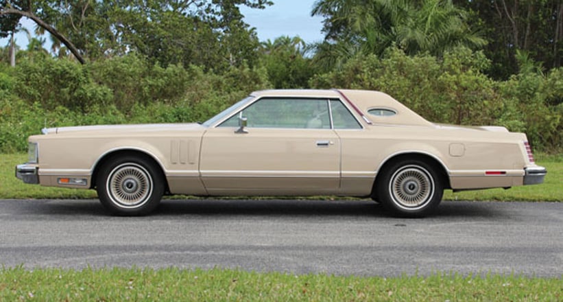 1978 lincoln mark v cartier edition