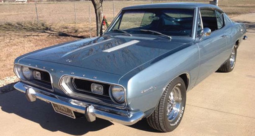 1967 Plymouth Barracuda Formula S Fastback Classic