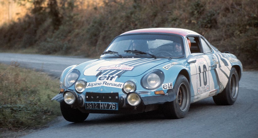1974 Renault Alpine A110 1800 Group 4 Works Classic
