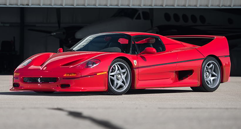 1995 Ferrari F50 Classic Driver Market
