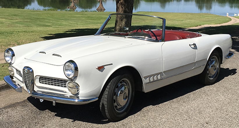 1960 Alfa Romeo 2000 Spider By Touring Classic Driver