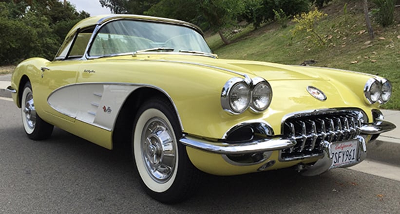 1958 Chevrolet Corvette Fuel Injected Convertible