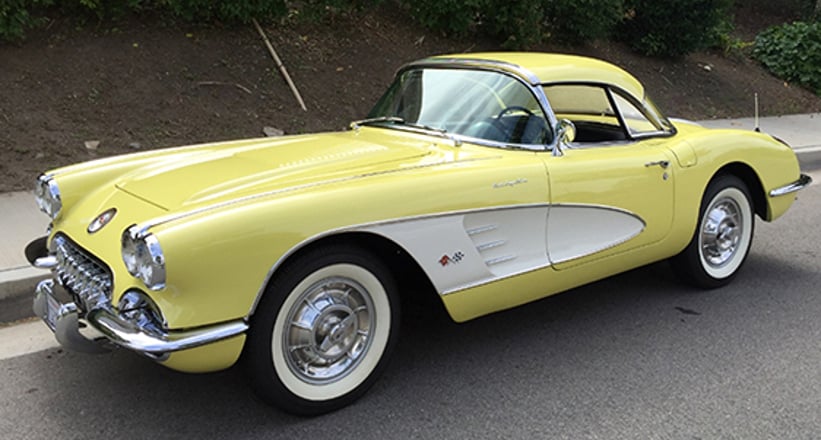 1958 Chevrolet Corvette Fuel Injected Convertible