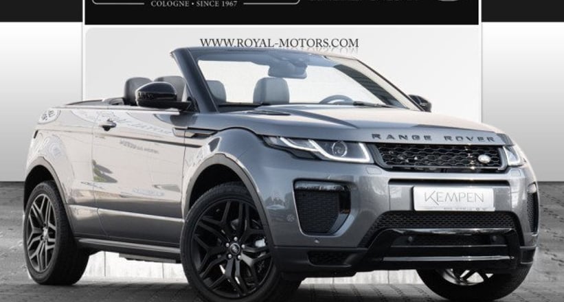 2019 Land Rover Range Rover Evoque Cabriolet Hse Dynamic Upe