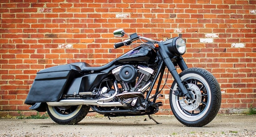 harley davidson road king chopper