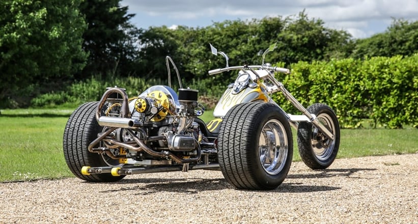 vw trike exhaust