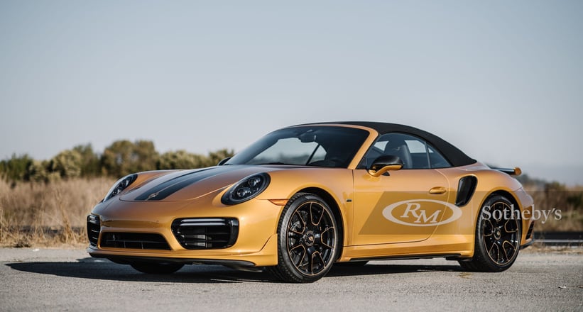 19 Porsche 911 991 Turbo 911 Turbo S Cabriolet Exclusive Series Classic Driver Market