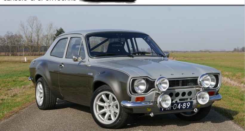 1 escort sale ireland for mark Classic Cars