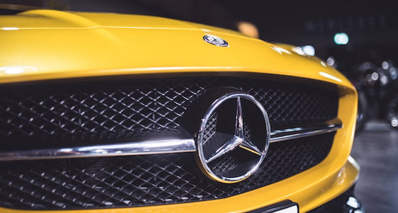 Porte Clé Métal Haute Qualité Logo Emblème Mercedes Benz Brabus AMG Affalterbach