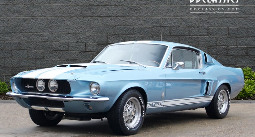 1967 Ford Shelby Gt500 Mustang Fastback Lhd Classic
