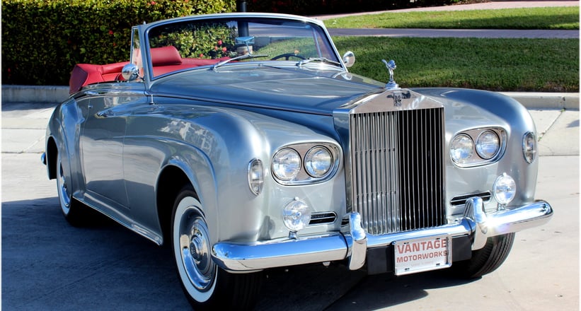 1963 Rolls Royce Silver Cloud Iii Hj Mulliner Drophead