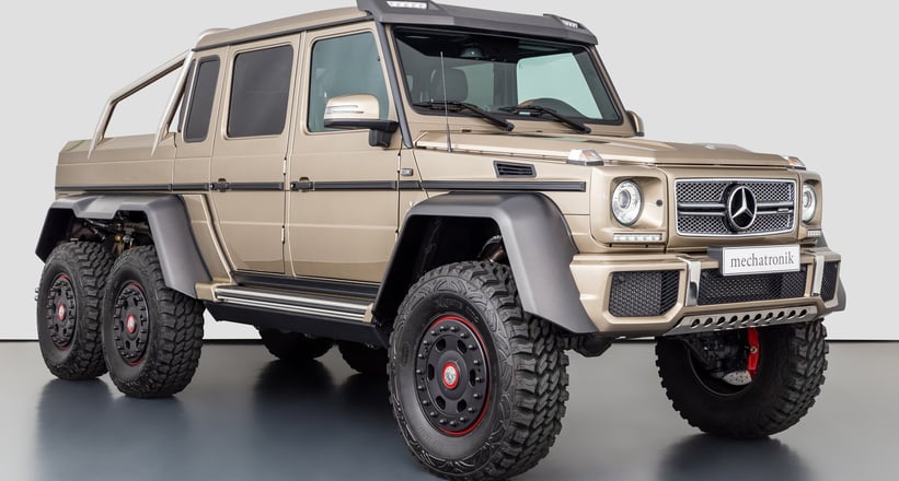 15 Mercedes Benz G Class G63 Amg 6x6 Classic Driver Market