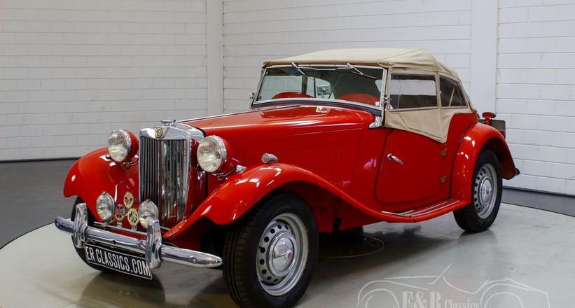 picture 1953 Mg Td Red 1953 mg td extensively restored