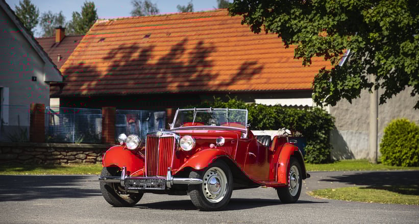 pics 1953 Mg Td Red 1953 mg td classic driver market