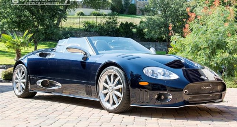 2010 Spyker C8 Spyder Classic Driver Market
