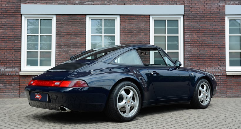 1996 Porsche 911 993 Carrera Targa Dunkelblau Rare Manual 6