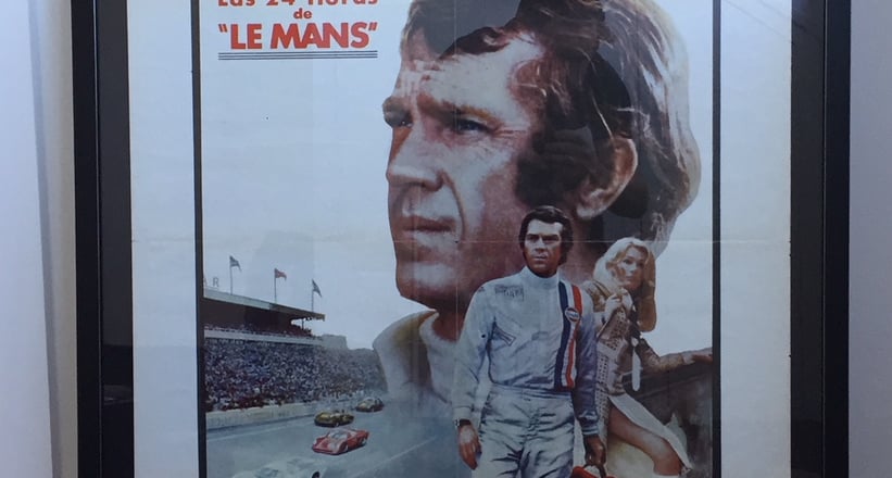 Steve Mcqueen Le Mans Movie Poster Classic Driver Market