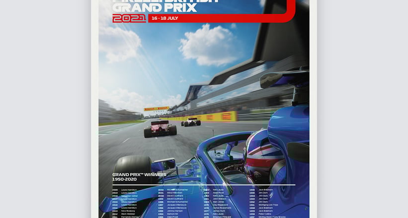 Formula 1 Pirelli British Grand Prix 2021 Limited Edition Classic Driver Market