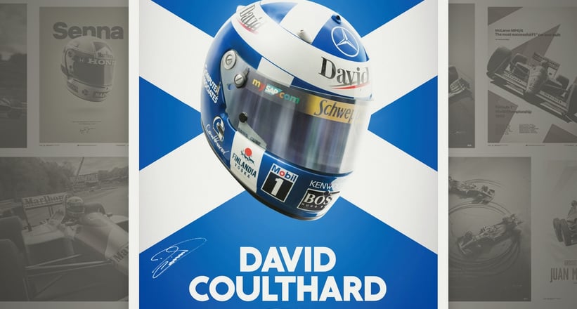 David Coulthard Helmet Collection Signed Classic Driver Market