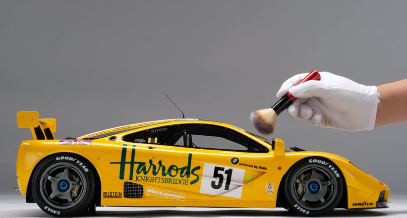 Amalgam Collection Mclaren F1 Gtr At 1 8 Scale Harrods Livery Classic Driver Market