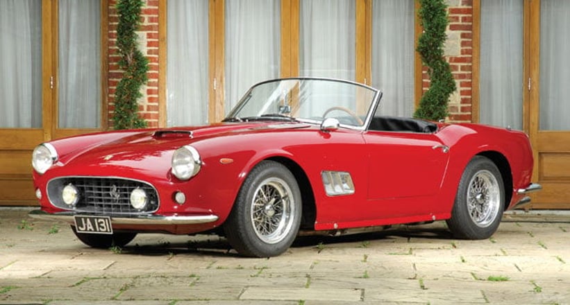 1963 Ferrari 250 Gt Swb California Spyder Supplied With Original Factory Hard Top From New Classic Driver Market