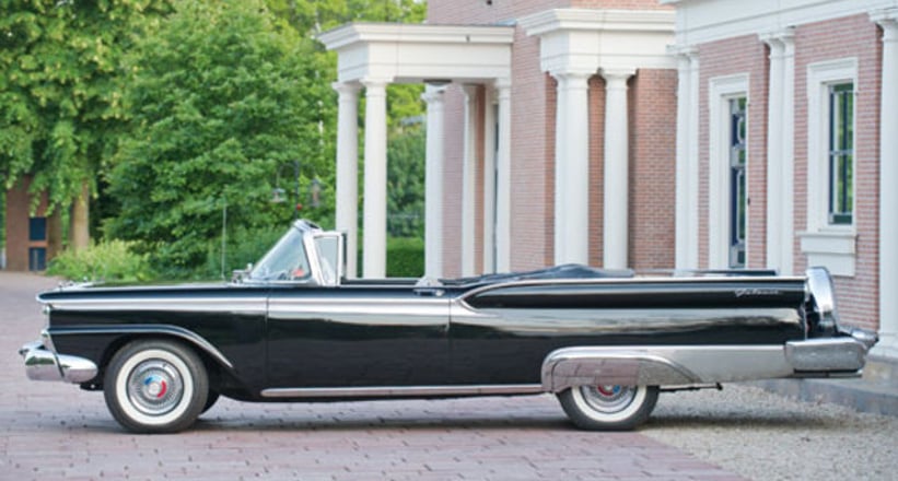 1959 Ford Fairlane Galaxie 500 Sunliner Convertible Classic Driver Market