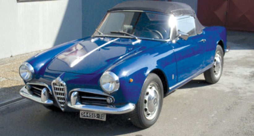 1960 Alfa Romeo Giulia Veloce Spyder Fia Papers Classic Driver Market