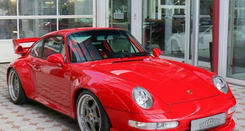 Maße 25x12mm Porsche Anstecknadel 911 GT2 95