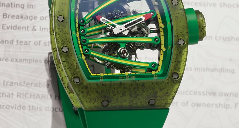 Richard Mille Rm 010 Yohan Blake Tourbillon Skeleton Composite Classic Driver Market