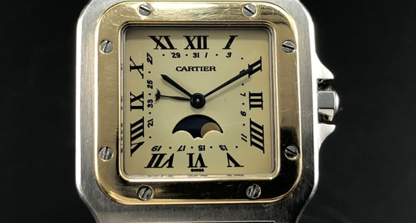 cartier santos 1990