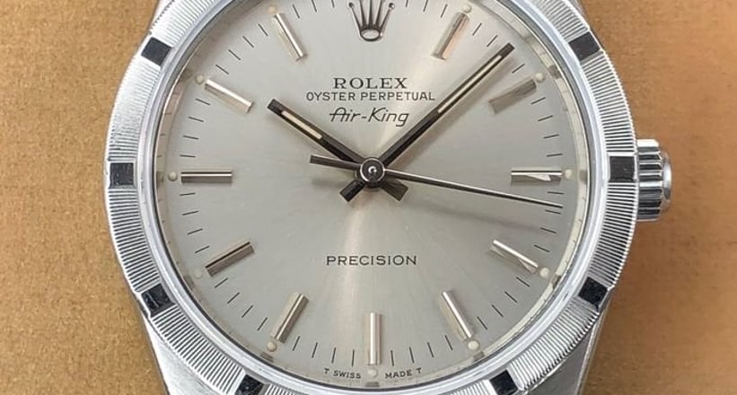 rolex oyster air king precision