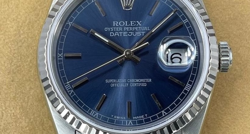 rolex 16234 blue