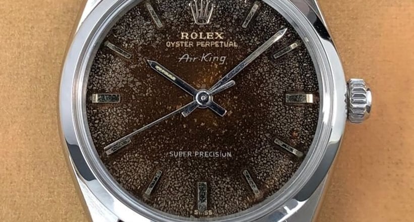 rolex oyster perpetual air king 1960