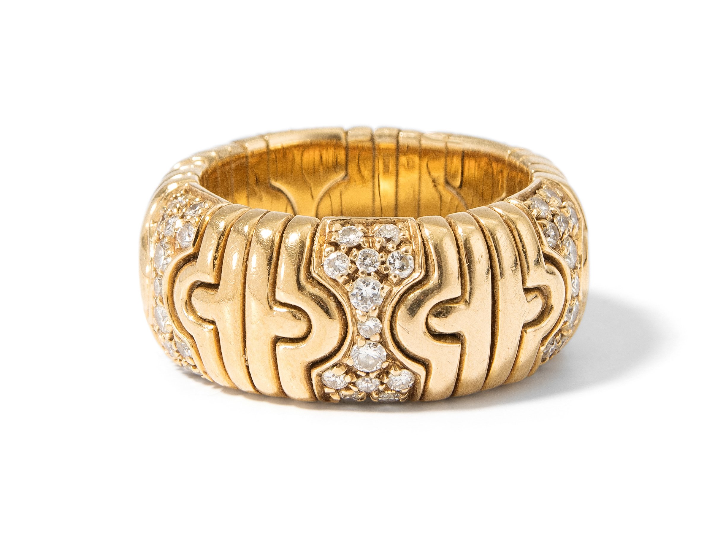 Bulgari parentesi store ring