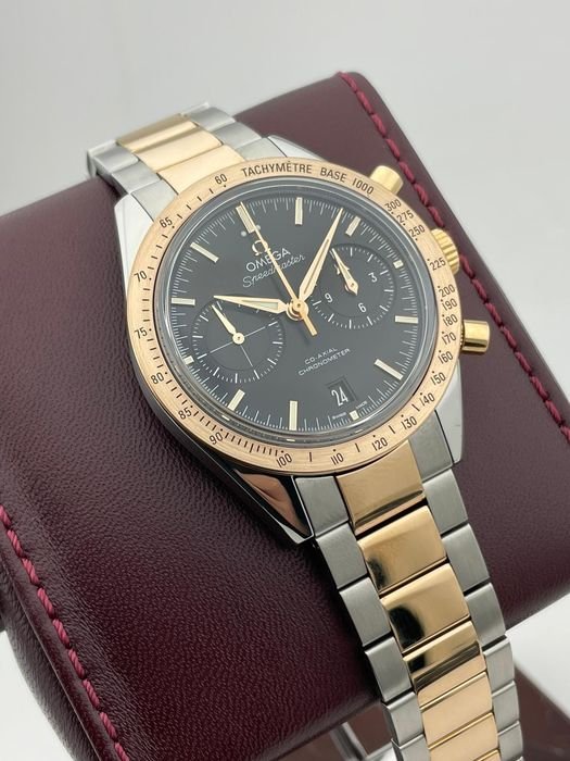 Omega speedmaster 57 deals rose gold