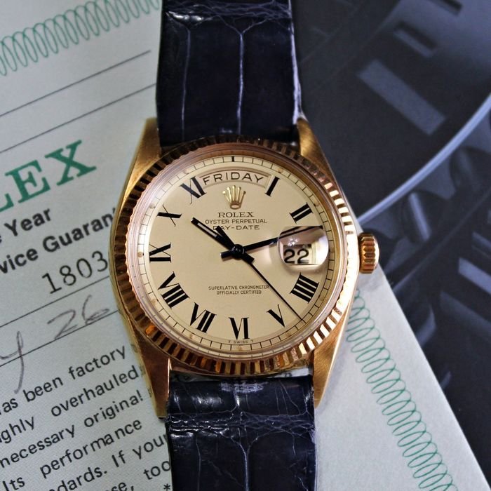 rolex day date buckley dial