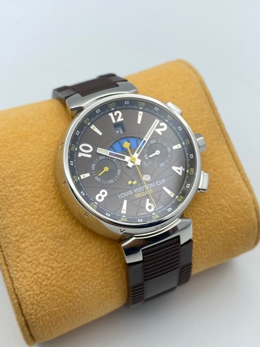 Louis Vuitton Tambour Chronograph Regate Q1021 Men 11 Present Classic Driver Market